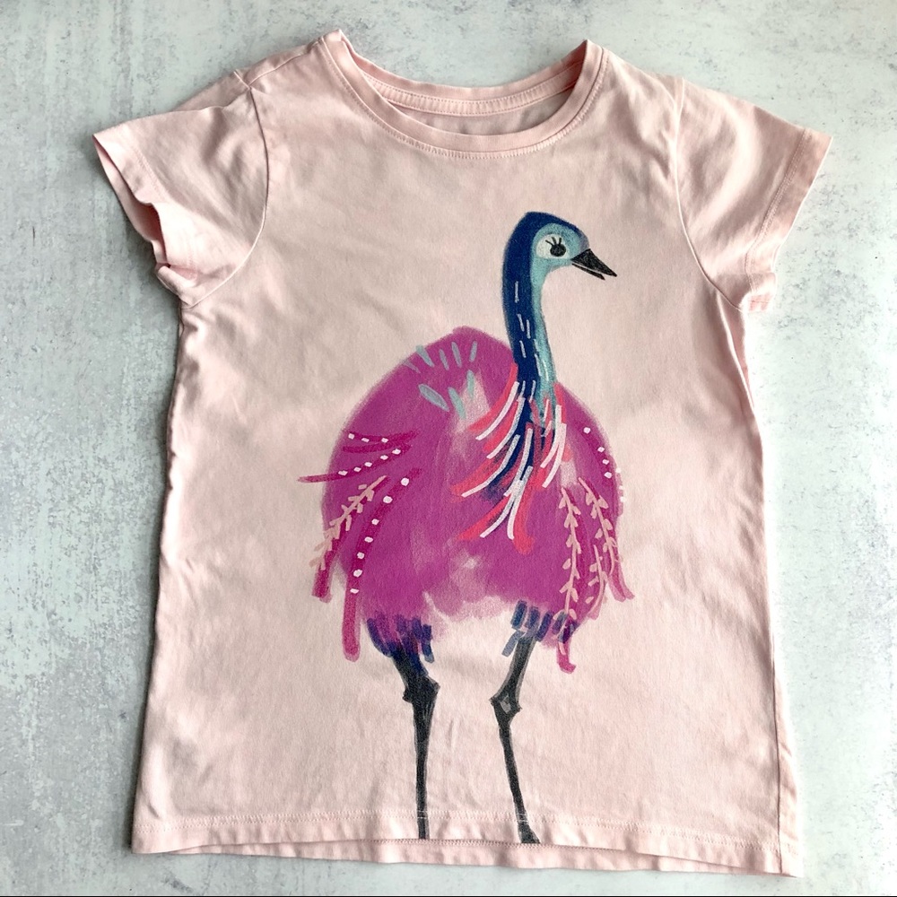 Tea Collection Girls’ Emu Tee, Size 7